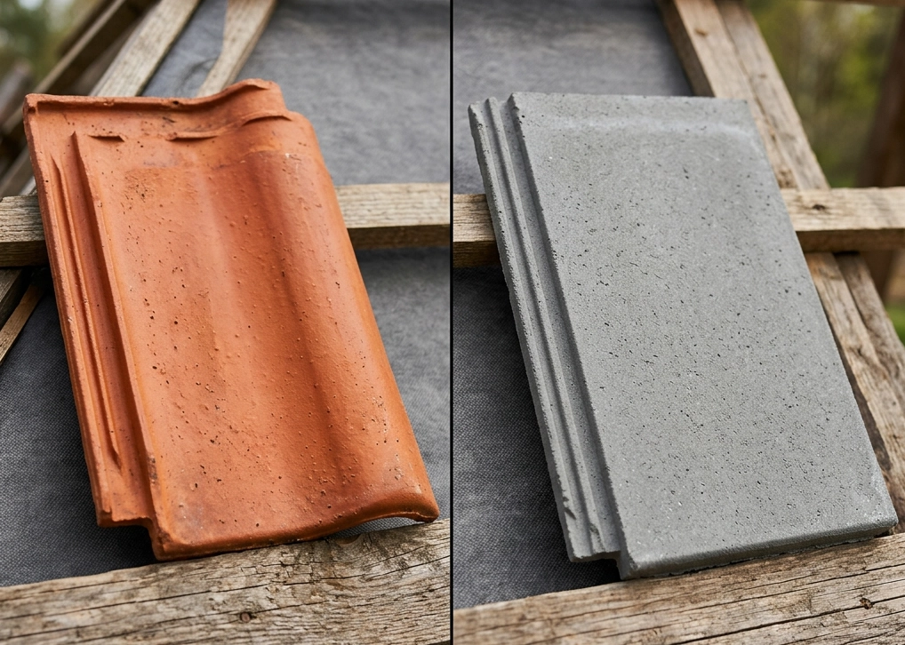 Dachówka ceramiczna a betonowa — co wybrać